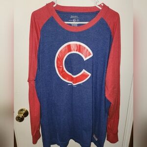 WOMENS XXL CHICAGO CUBS LONG SLEEVE TSHIRT